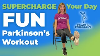 Supercharge Your Day with this FUN Workout for Parkinsons [upl. by Roselyn]