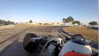 Barrichello onboard IndyCar  Sebring 2012 [upl. by Teresa]