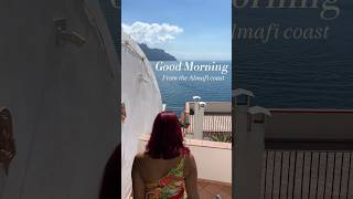 Good morning from italy italy almafi coast springsummerdresses temu ootd summerclothes [upl. by Latsyrhc878]