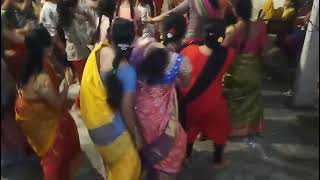 navarathri celebrations andamaina guvvave folk song dancevairaltrendingwhatsappstatas [upl. by Melli]