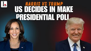 HARRIS VS TRUMP  US Decides In Make  Or Mar Presidential Poll [upl. by Lincoln]