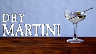 Make A FANTASTIC PreProhibition Dry Martini  Early 1900s Recipe [upl. by Elleuqar]