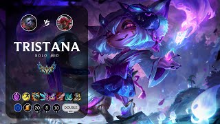 Tristana Mid vs Katarina  EUW Challenger Patch 143 [upl. by Nemracledairam]