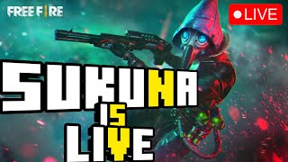 FIRST TIME PLAY FREE FIRE MAX JOIN COME  NOOBxSukuna is Live [upl. by Ainej]