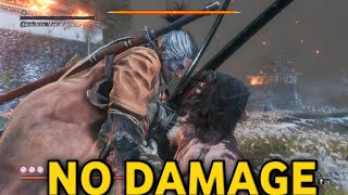 Sekiro Shadows Die Twice Genichiro Way of Tomoe No Damage  No Buff  No Hit [upl. by Carla594]