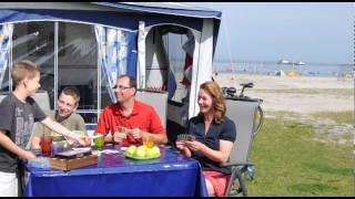 Der Strand und Familiencampingplatz Bensersiel [upl. by Bonaparte776]