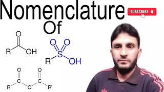 Nomenclature of Sulphonic Acid and Anhydrides [upl. by Ettevol921]