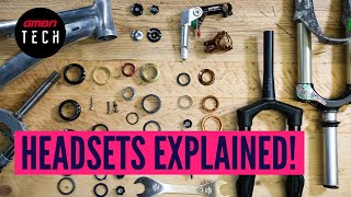 MTB Headset Tech  Everything You Should Know About Mountain Bike Headsets [upl. by Reena342]