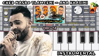 Nasro Tlamceni  عقلي فيها تسهري و متحلبينيش Instrumental Rai ORG 24 [upl. by Mitzi]