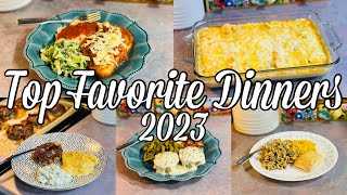 TOP FAVORITE RECIPES OF 2023  Easy Dinner Ideas  December ❄️ [upl. by Masson]