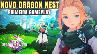 DRAGON SWORD 😱 SAIU a PRIMEIRA GAMEPLAY do NOVO DRAGON NEST pra PC e MOBILE e VOCÊ PRECISA CONFERIR [upl. by Ojiram]