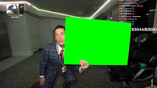 John Cena holding a Sign meme  Kai Cenat Livestream  Green Screen [upl. by Assilym]