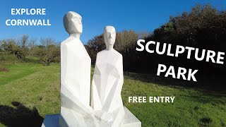 Sculpture Park in Coverack  Beautiful Setting amp Free Entry  How to get there [upl. by Cate784]