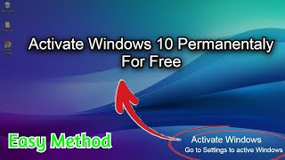 2024 Fix Activate Windows 10 Permanently for Free  Activate Windows 10 Pro for Free [upl. by Narut]