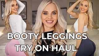 BEST BOOTY LEGGINGS TRYON HAUL  My favorite 3 leggings [upl. by Cimah]