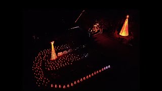 Lights on Hullsville 2024 Full Halloween Lightshow [upl. by Aivlys144]