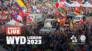 World Youth Day 2023  Live from Lisbon  August 5 [upl. by Monney924]