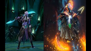 dota 2 phantom assasins persona vs arcanaimmortal set [upl. by Salesin]