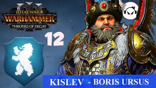 KISLEV CLAN ROPSMENN CONFEDERATION  Total War Warhammer 3 IE Part 12 BORIS URSUS Campaign [upl. by Novahc]