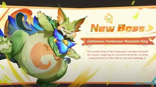 New Genshin Boss Gluttonous Yumkasaur Mountain King [upl. by Laerol]