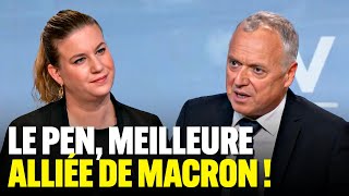 Budget  Le Pen meilleure alliée de Macron [upl. by Akitan]