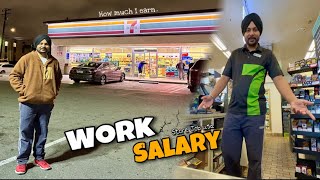 AMERICA CH WORK amp SALARY KINI A  STORE JOB USA [upl. by Henig]