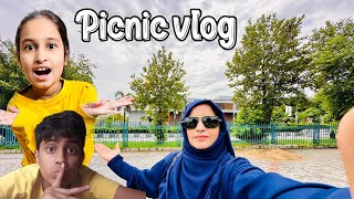 picnic vlog  chota sa khargosh kesa tha  enjoying with kids  DuckyBhai  Sistrology [upl. by Griffiths]