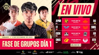 EN VIVO  DÍA 1  Fase de Grupos del Campeonato Mundial de la M5  ESP [upl. by Aelsel]