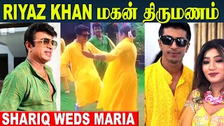 Riyaz Khan Son Marriage Celebration  Haldi amp Mehndi Video  Shariq Hassan And Maria Jenifer Wedding [upl. by Nnaeirelav]