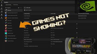 TRY THIS EASY FIX for Missing Nvidia App Programs [upl. by Asseralc]