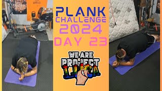 Plank Challenge  2024  Day 23 [upl. by Ludie]