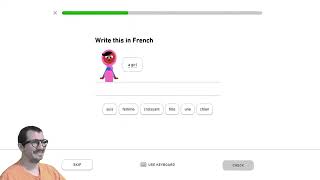 Duolingo French Lesson 1 [upl. by Latsyrk]