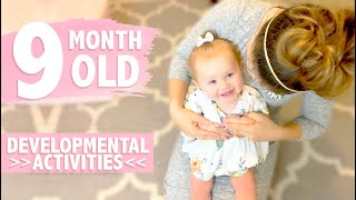 HOW TO PLAY WITH YOUR 9 MONTH OLD BABY  Developmental Milestones  Activities for Babies  CWTC [upl. by Amlas]