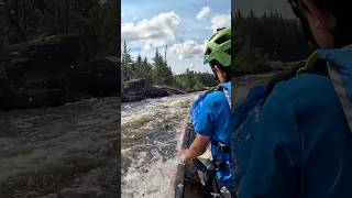 Burntwood rapids CII On the Manigatogan River exploremanitoba [upl. by Adlen336]