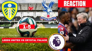 Leeds United vs Crystal Palace 15 Live Stream Premier league Football EPL Match Score Highlights [upl. by Keavy]