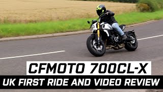 CFMOTO 700CLX Review 2021  UK First Ride And Video Review [upl. by Schreibman]