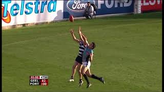 Round 21 Geelong VS Port Adelaide 2007 AFL Grand Final Preview Josh Hunt [upl. by Alaikim]