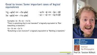 Predicate logic continued Lecture 3 of quotFormal Methods for Philosophers of Sciencequot [upl. by Shewchuk]