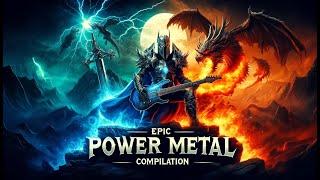 1 Hour Compilation • Epic Power Metal ♪ [upl. by Oriaj]