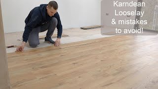 Karndean Looselay Flooring How to Install Like a Pro and Avoid Common Mistakes [upl. by Modeste]