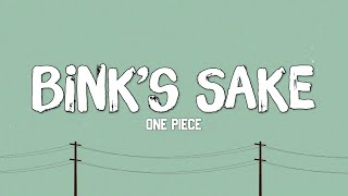 One Piece Binks Sake  English Version Lyrics [upl. by Attaymik]