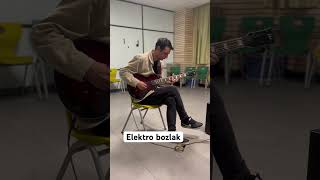 Elektro gitar ile bozlak açış bozlak elektrogitar neşetertaş türkü saz müzik kırşehir [upl. by Adnana63]