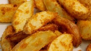 Kartoffelspalten selbst gemacht  einfach schnell und lecker  Schritt für Schritt Rezept  recipe [upl. by Octave]