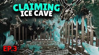 WIPING amp CLAIMING ICE CAVE Official Small Tribe  ARK Ascended EP3 [upl. by Mag]