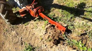 Subsoiler on clayey soil 19 07 2017 [upl. by Enairb]