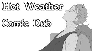 Hot Weather My Hero Academia Comic Dub [upl. by Reidid]