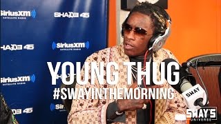 Young Thug Uncensored Eveything from Wayne Plies Game Kanye Quan and More  Sways Universe [upl. by Hannis676]