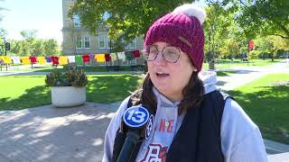 Clothesline Project at BGSU [upl. by Nilak]