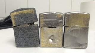 Zippo Windproof Lifetime Warranty Proof I destroy and get repaired [upl. by Sproul806]