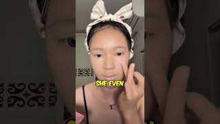 Weird Chinese Makeup 😰 [upl. by Vallie]